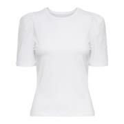 Dame Hvid T-shirt
