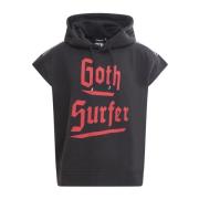 Goth Surfer Ærmeløs Sweatshirt