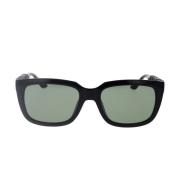 Fremtrædende firkantede solbriller med Balenciaga-logo