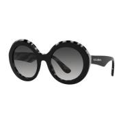 Cool Zebrato Solbriller med Grå Gradient Linser