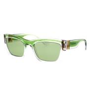 Grøn Glitter Ramme Solbriller