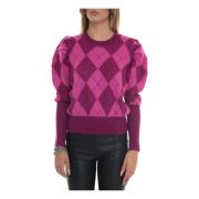 Diamantm?nster Puff ?rme Sweater