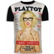 Playtoy college -udgaven - digital rhinestone t -shirt