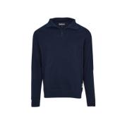 Halv Zip Navy Sweater