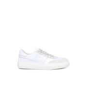 Hvide Sneakers med Logo Print