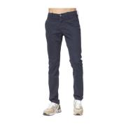 Marineblå Velour Jeans