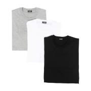 Bomuld Stræk T-Shirt Tri-Pack
