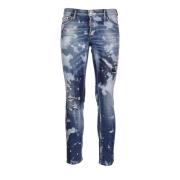 Blå Jeansbukser - Regular Fit - Egnet til alle temperaturer