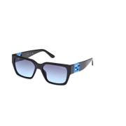 Blå Gradient Solbriller
