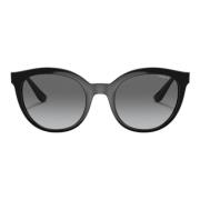 Runde Cat-Eye Solbriller til Kvinder