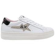 Betty Bianco Argento Sneakers