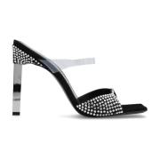 ‘Adele’ sandaler med glansfulde detaljer