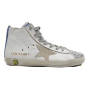 Glitter Silver Superstar Sneakers