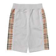 Grå Vintage Check Kids Bermuda Shorts