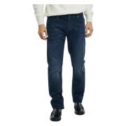 Mørk Vask Slim Fit Denim Jeans