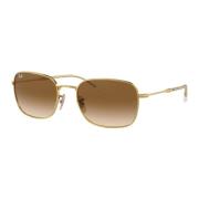 Guldskærmede Solbriller RB 3706