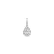 Morning Dew Pendant - Rhodium