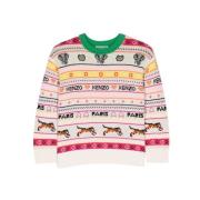 Mønstret Jacquard Sweaters til børn