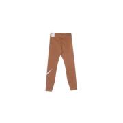 Mid-Rise Legging i Mineral Clay/White