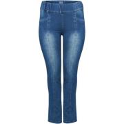 Denim Blå Formet Skinny Jeans
