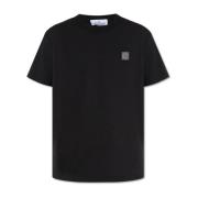 T-shirt med logo patch