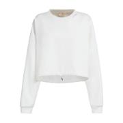 Hvid Sweatshirt