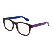 Mørk Havana Blå Brillestel