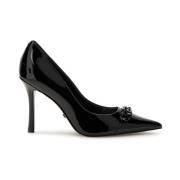 Elegante sorte højhælede sko