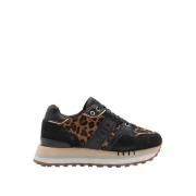 Leopard Brun Sneakers