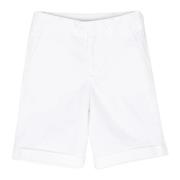 Hvide børne bermuda shorts