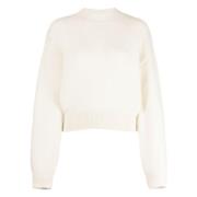 Lys Beige Alpaka Uld Jumper