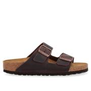 Brun Olieret Læder Arizona Sandal