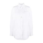 Ren Hvid Oversize Skjorte