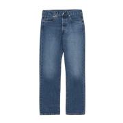 501 Original Jeans i Medium-Vasket Denim