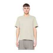 Ren og minimalistisk kridt T-shirt