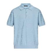 Polo shirt med Barocco mønster