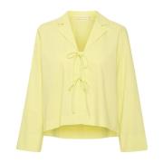 Lime Sorbet Cropped Skjorte