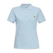 Polo shirt med logo-patch