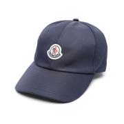 Navy Blue Appliqué Logo Baseball Cap