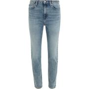 Lys Denim Slim Jeans til Kvinder
