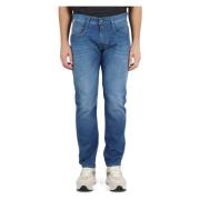 Faded Slim-Fit Jeans