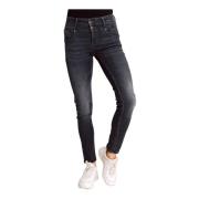 Blå Skinny Jeans