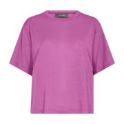 Chic Glimmer Tee i Vivid Viola