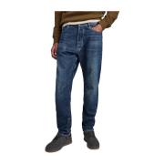 Mænds Worn In Himalayan Blue Jeans
