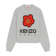 Blomsterprint Sweater