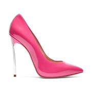 Fuchsia Patent Læder Blade Pump