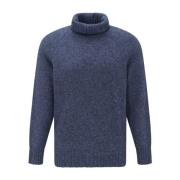 Alpaka Uld Turtleneck Sweater