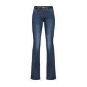 Flared Power Stretch Boot-Cut Jeans