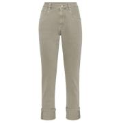 Grøn Monili Kæde Slim-Fit Jeans