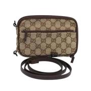 Pre-owned Canvas gucci-tasker